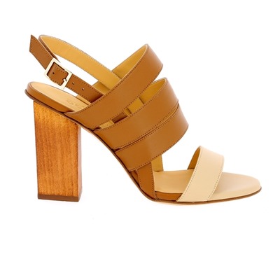 Sandalen Atelier Content cognac