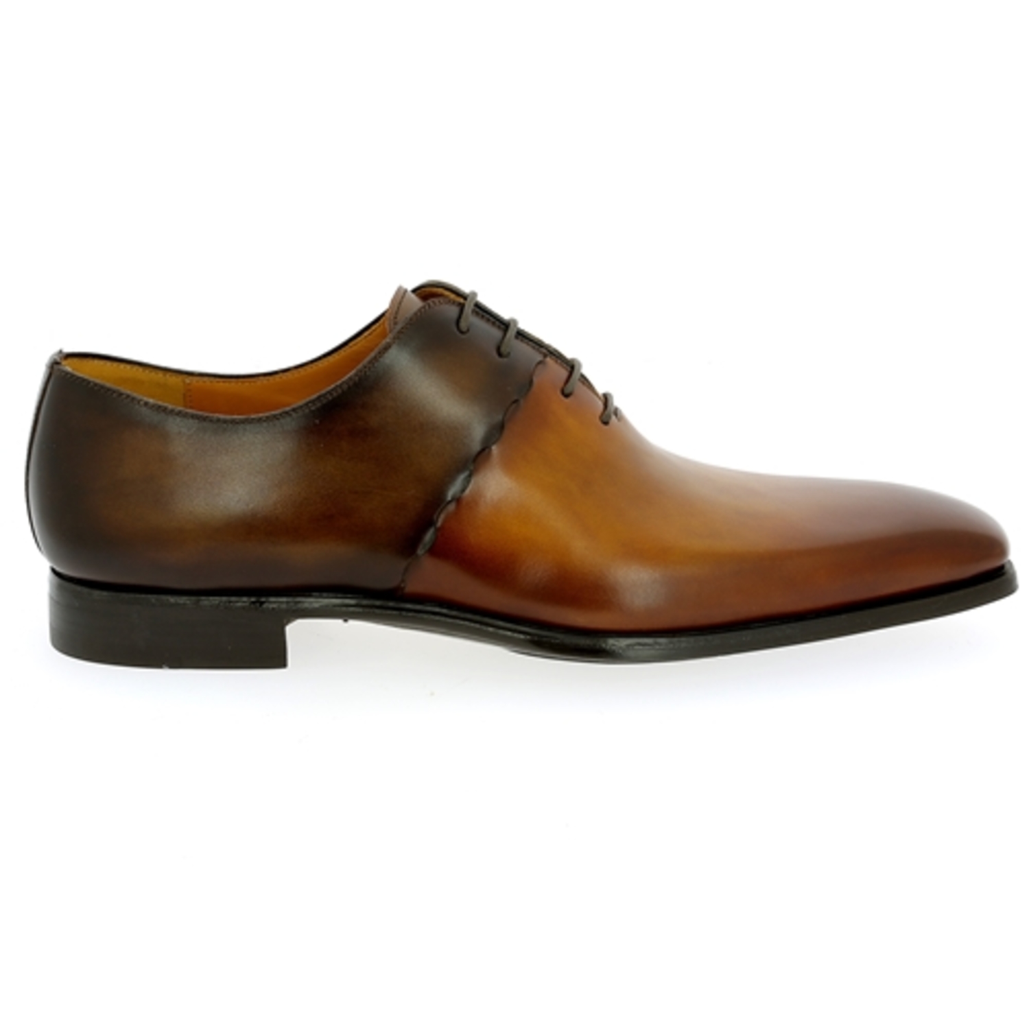 Zoom Magnanni veterschoenen cognac