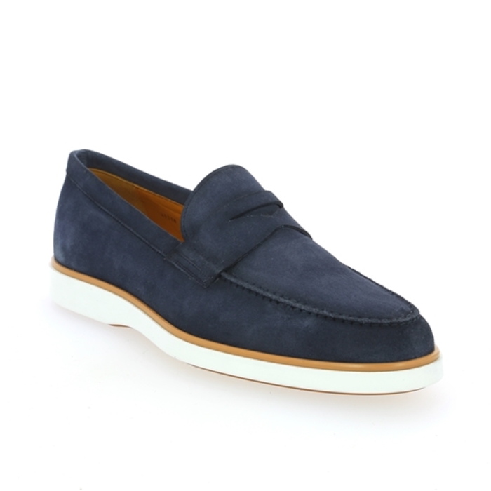 Magnanni moccassins bleu bleu