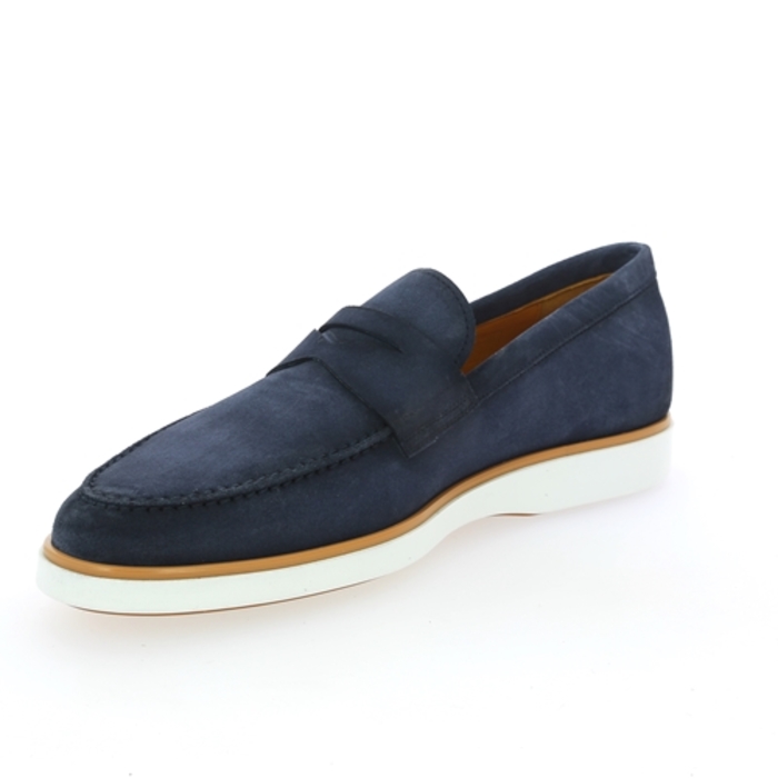 Magnanni moccassins bleu bleu