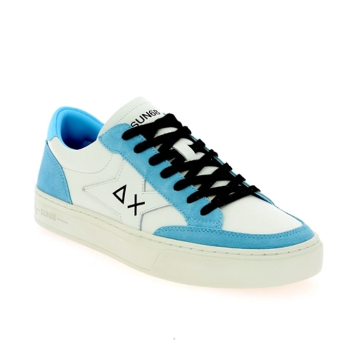 Sun68 basket blanc blanc
