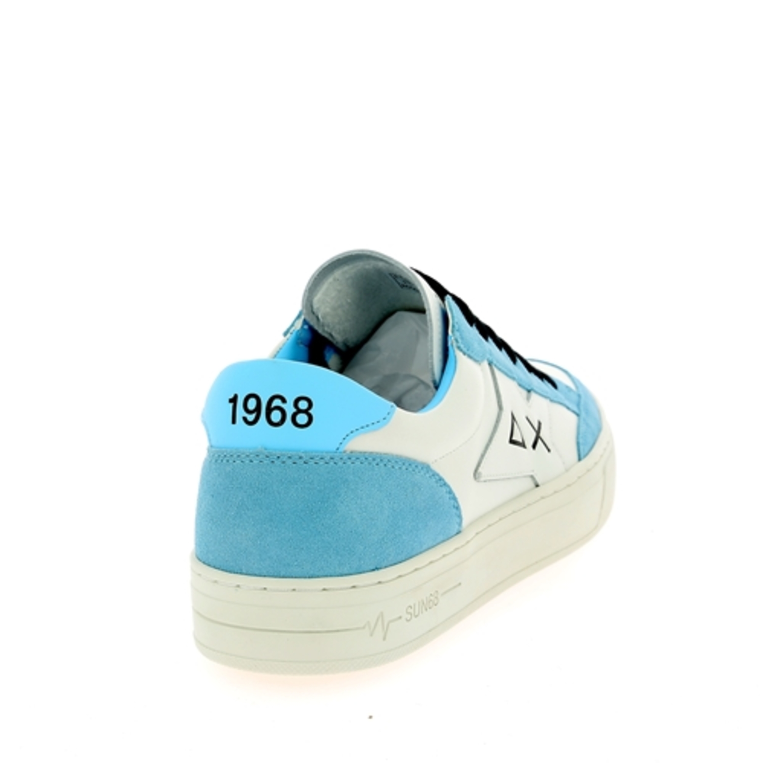 Zoom Sun68 basket blanc