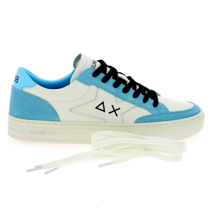 Sun68 basket blanc blanc