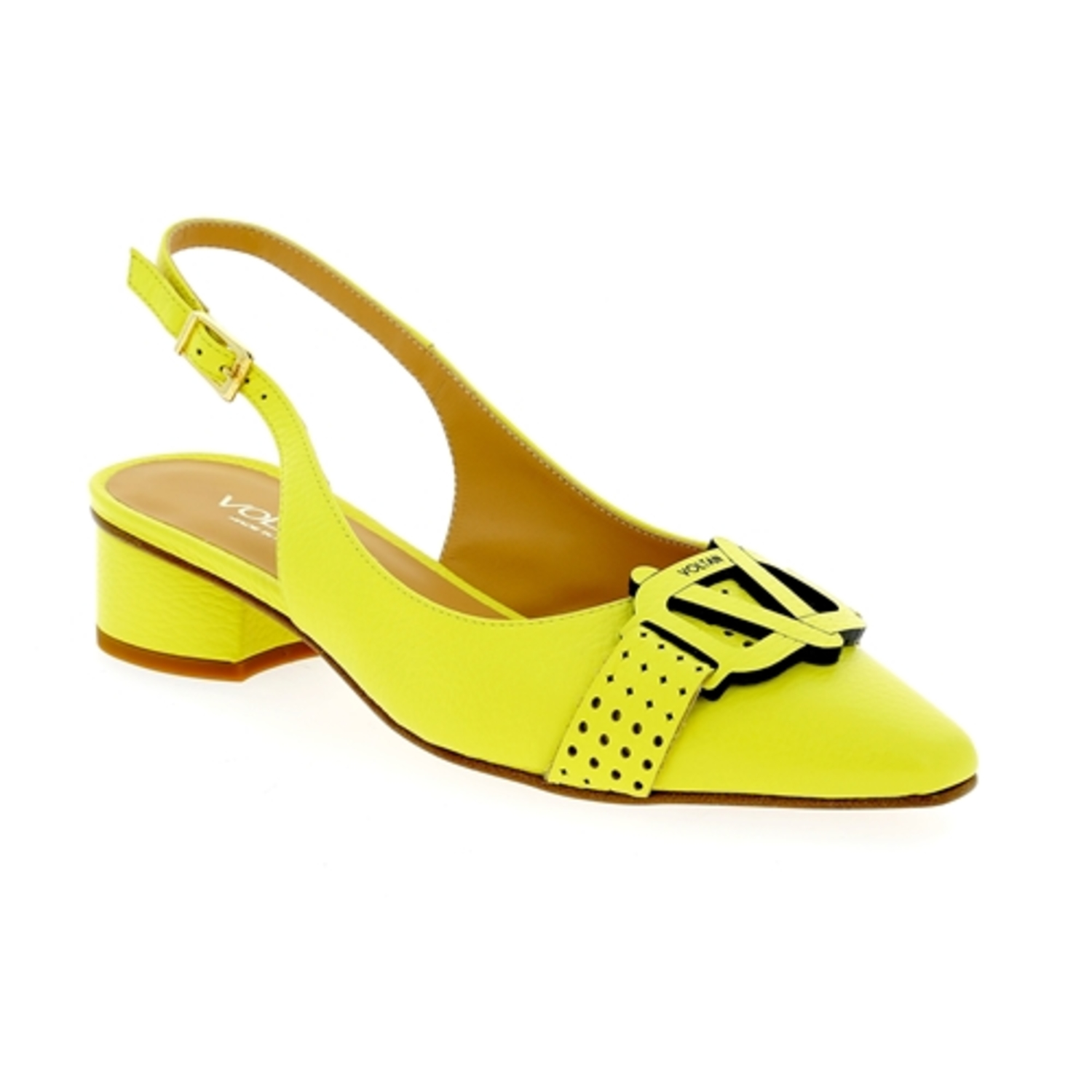 Zoom Voltan pumps geel
