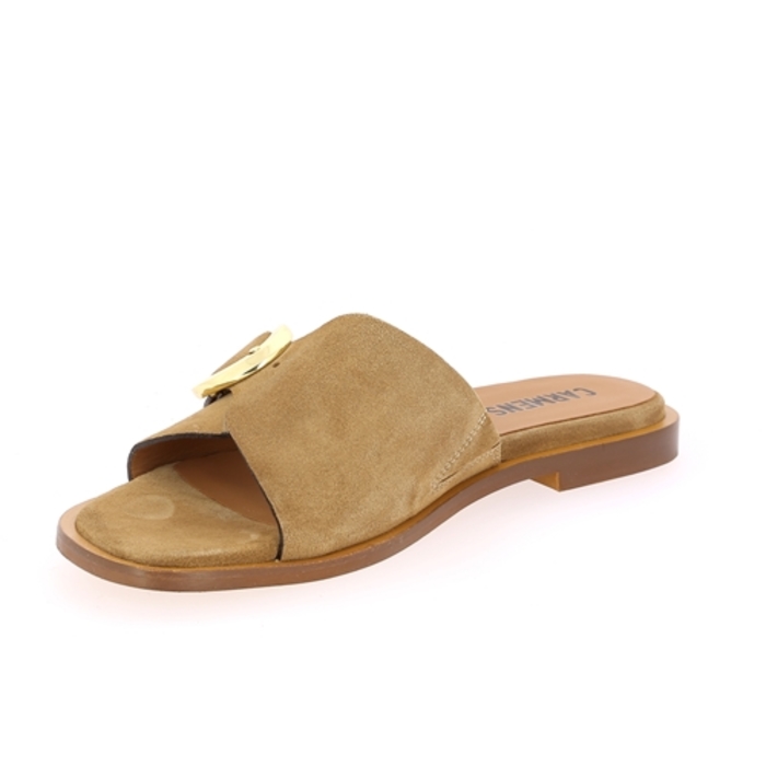 Carmens muiltjes - slippers taupe taupe