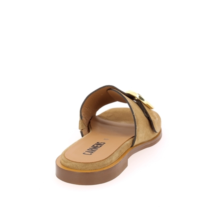 Carmens muiltjes - slippers taupe taupe