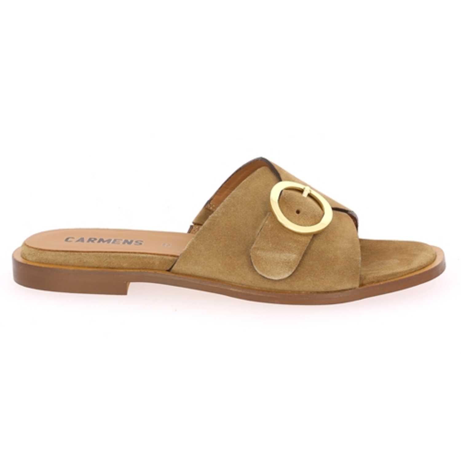 Zoom Carmens muiltjes - slippers taupe