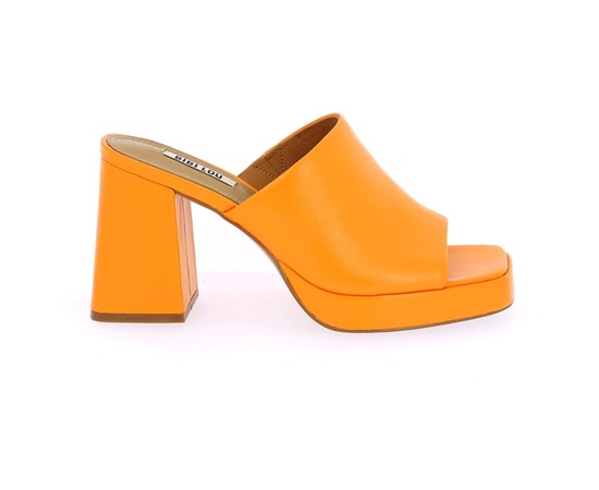 Muiltjes - slippers Bibilou Oranje