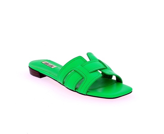 Muiltjes - slippers Bibilou groen