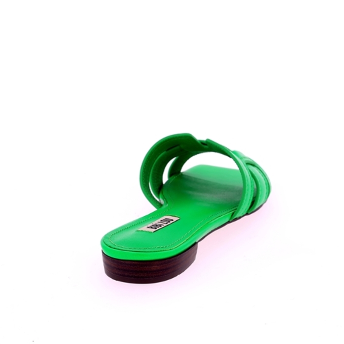 Bibilou muiltjes - slippers groen groen