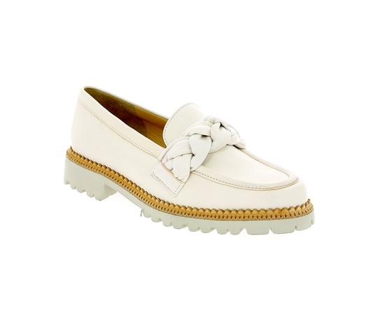 Brunate Moccassins blanc