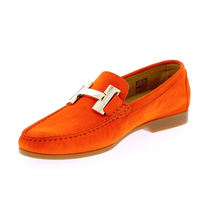 Vittoria Mengoni moccassins orange orange