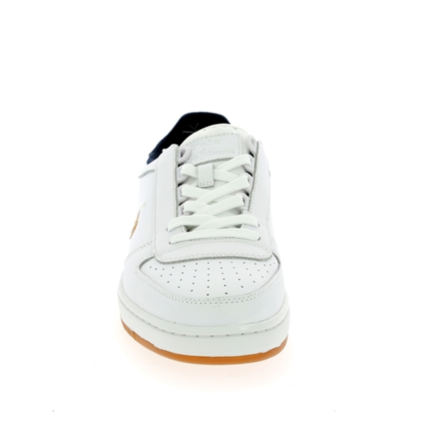 Zoom Ralph Lauren basket blanc