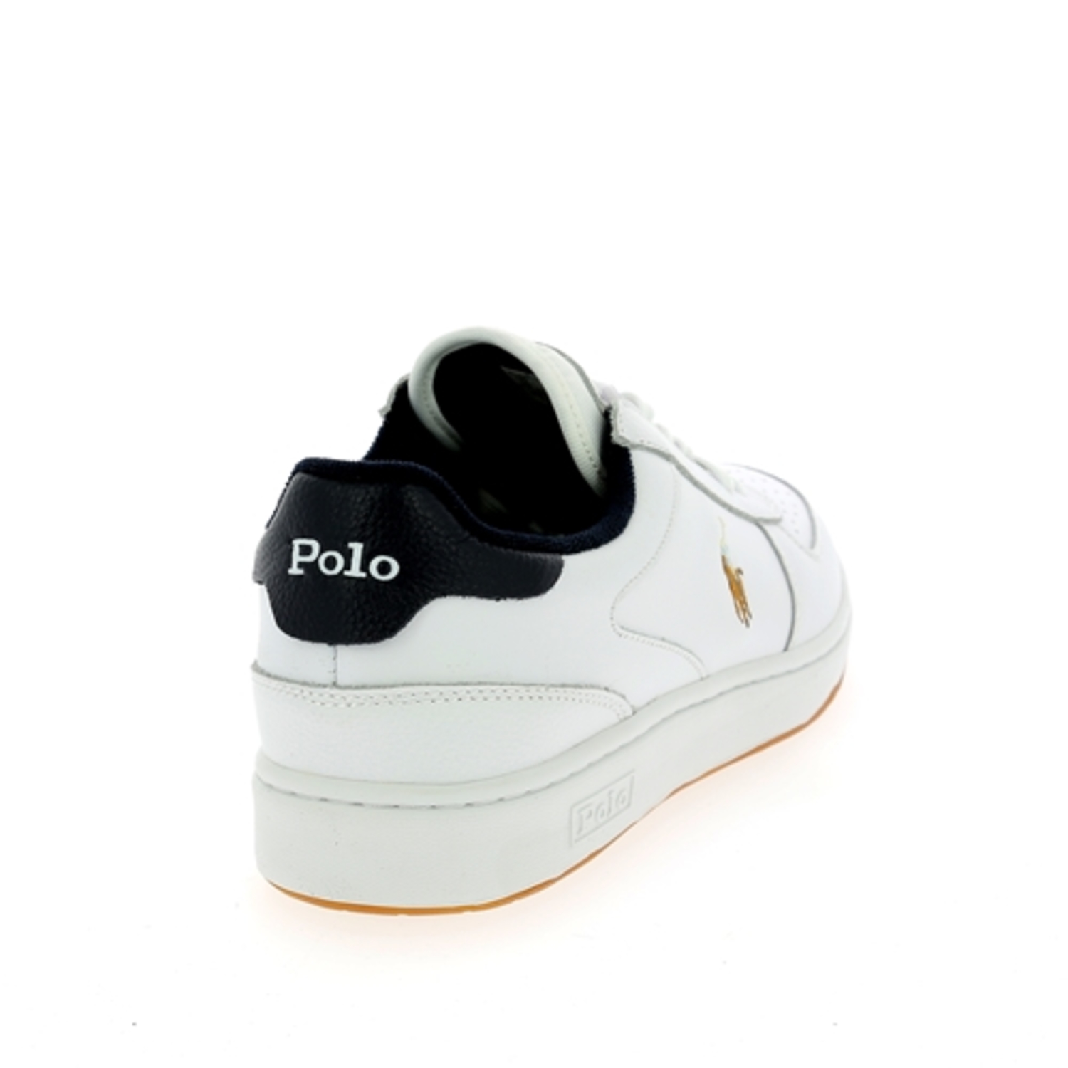 Zoom Ralph Lauren basket blanc