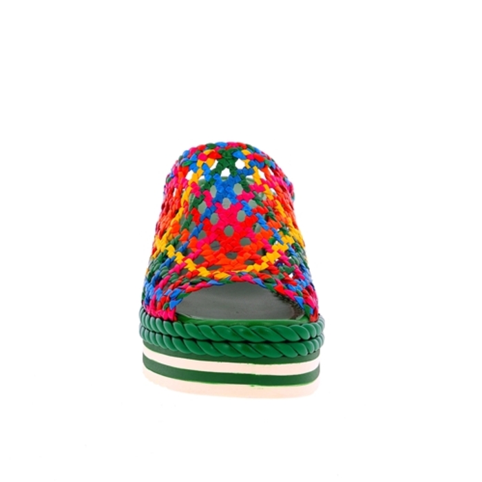 Pons Quintana muiltjes - slippers groen groen