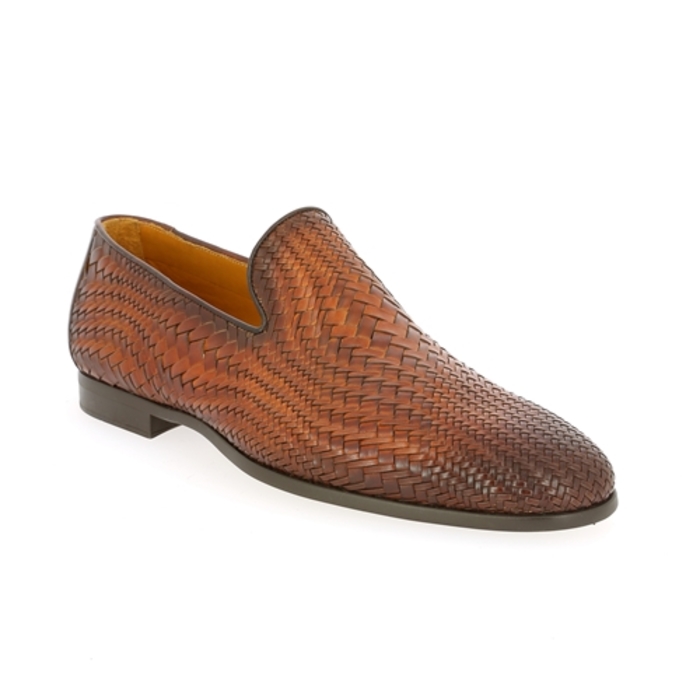 Magnanni moccassins cognac cognac
