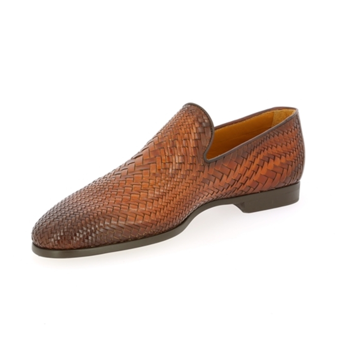 Magnanni moccassins cognac cognac