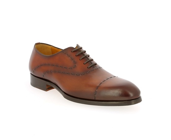 Veterschoenen Magnanni cognac