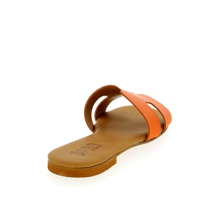 Delaere muiltjes - slippers oranje oranje