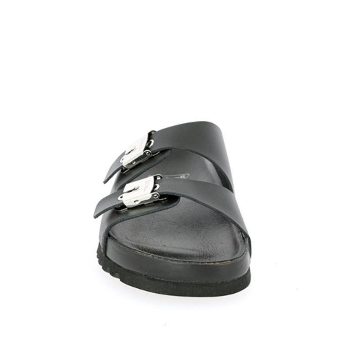 Scholl muiltjes - slippers zwart zwart