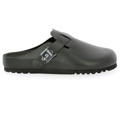 Scholl muiltjes - slippers zwart