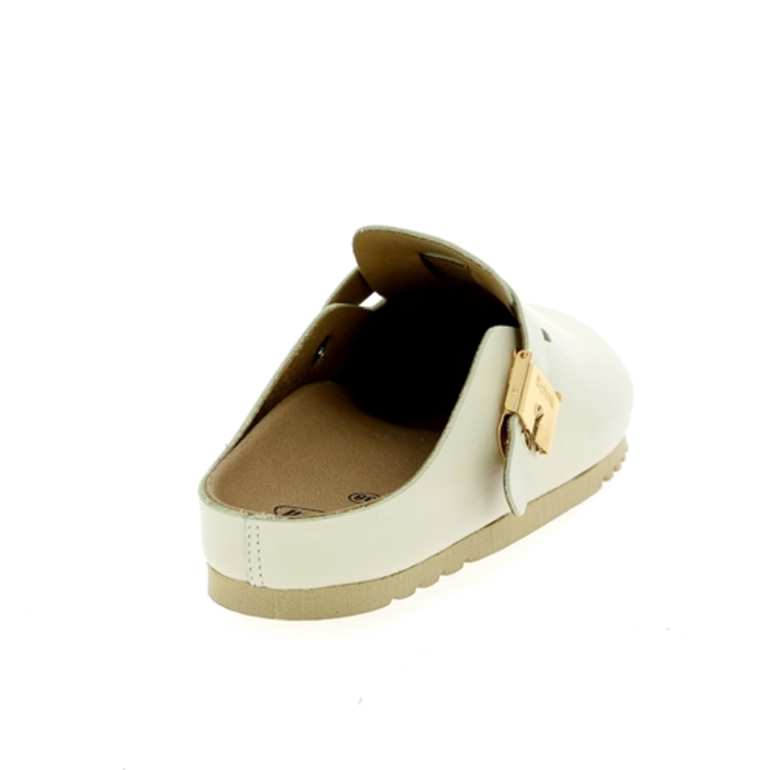 Zoom Scholl muiltjes - slippers milk
