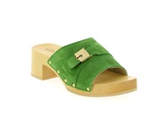 Scholl Muiltjes - slippers groen