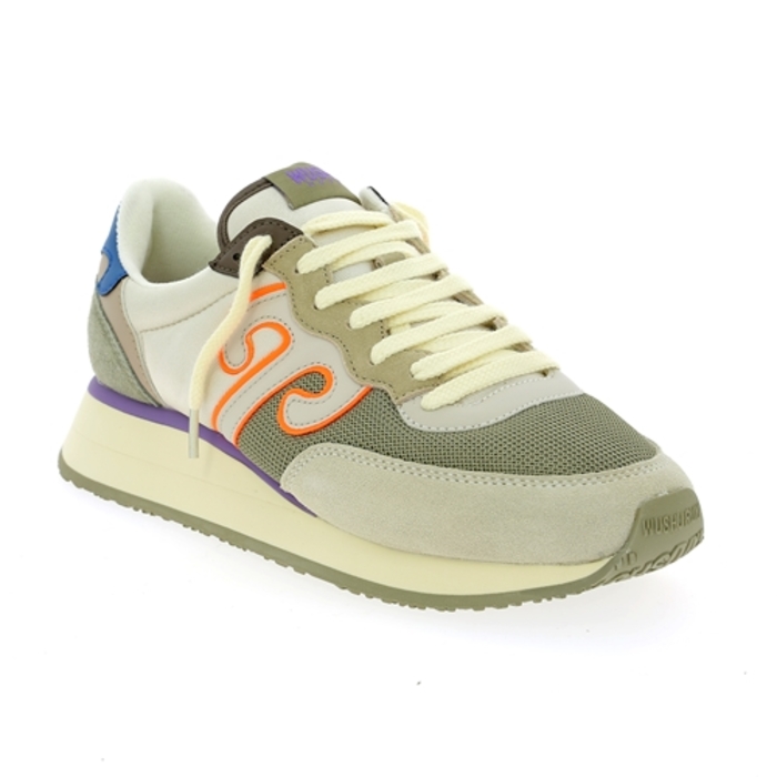 Wushu sneakers grijs grijs