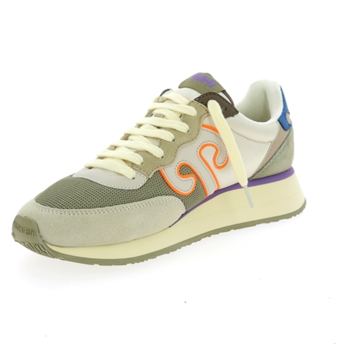 Wushu sneakers grijs grijs