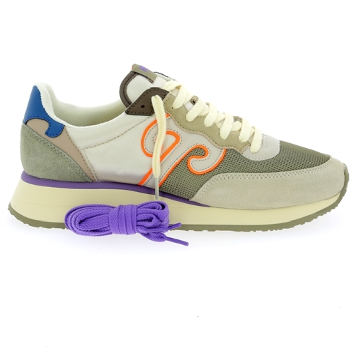 Wushu sneakers grijs grijs