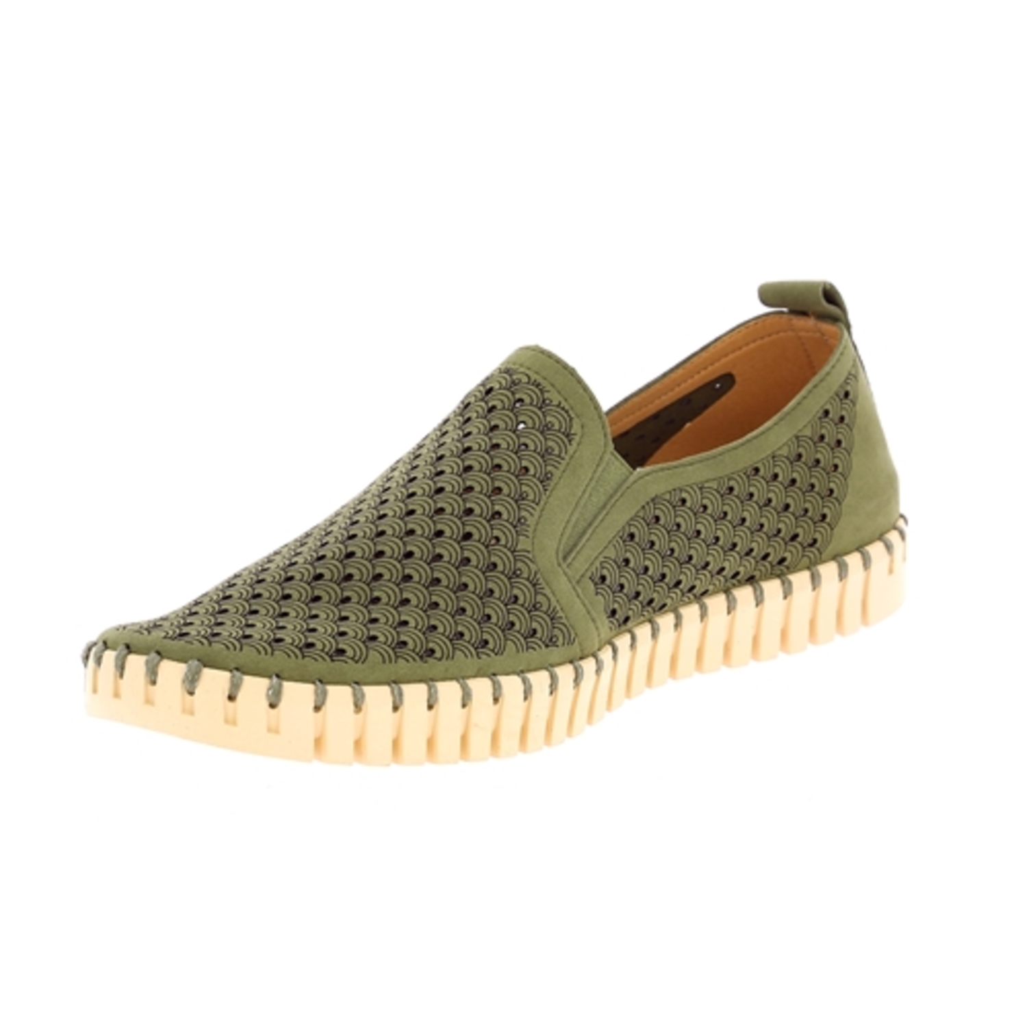 Zoom Ilse Jacobsen basket kaki