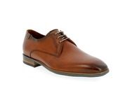 Floris Van Bommel Veterschoenen cognac