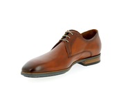 Floris Van Bommel Veterschoenen cognac