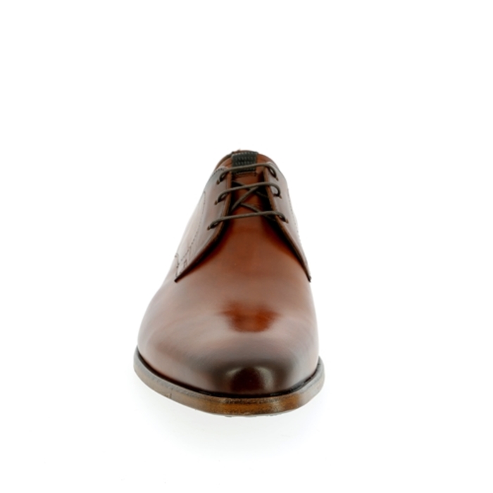 Floris Van Bommel veterschoenen cognac cognac