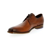 Floris Van Bommel Veterschoenen cognac