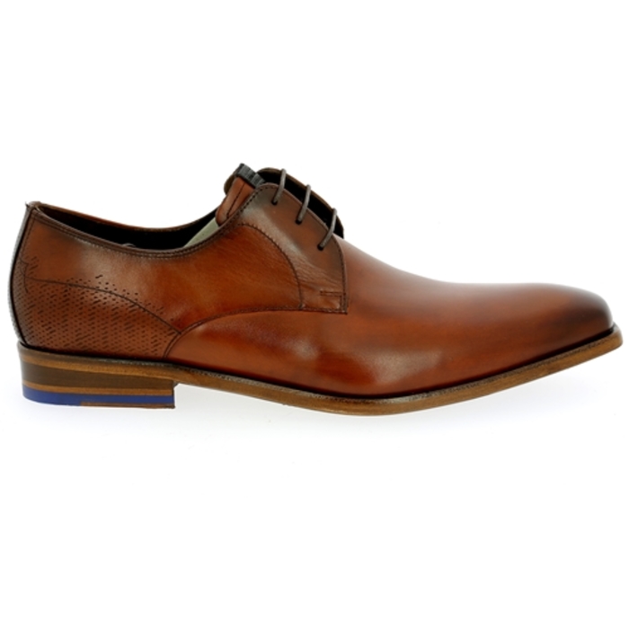Floris Van Bommel veterschoenen cognac cognac