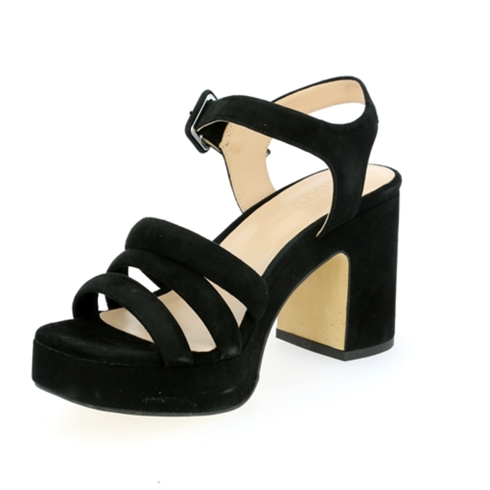 Zinda sandalen zwart zwart