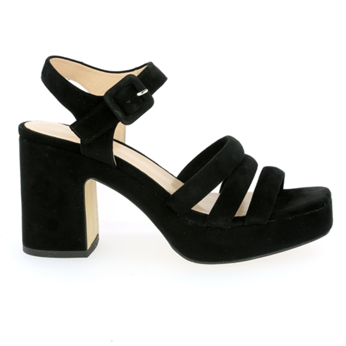 Zinda sandalen zwart zwart