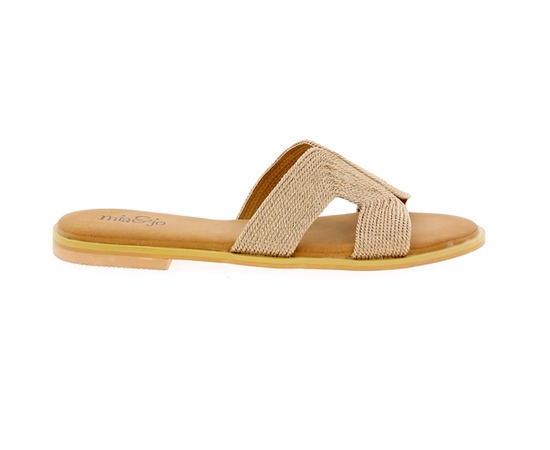 Cypres Muiltjes - slippers platinum