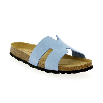 Muiltjes - slippers Cypres Hemelsblauw