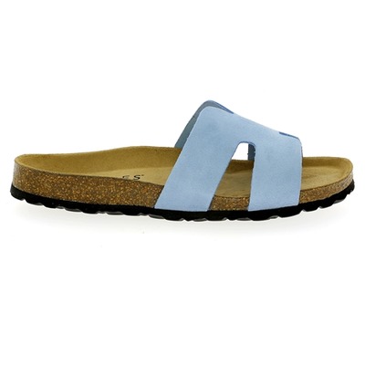 Muiltjes - slippers Cypres Hemelsblauw