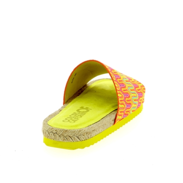 Colors Of California muiltjes - slippers oranje oranje
