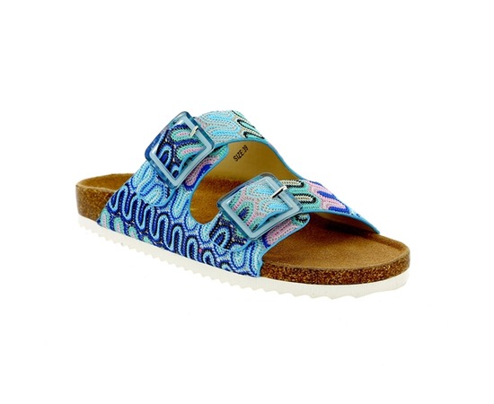 Colors Of California Muiltjes - slippers blauw