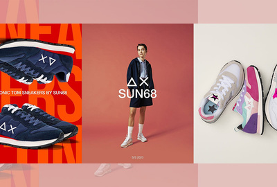 Altijd vrolijk op weg met Sun68 sneakers aan je voeten 