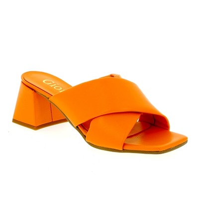 Muiltjes - slippers Gioia Oranje