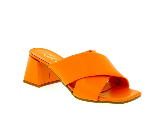 Gioia Muiltjes - slippers oranje