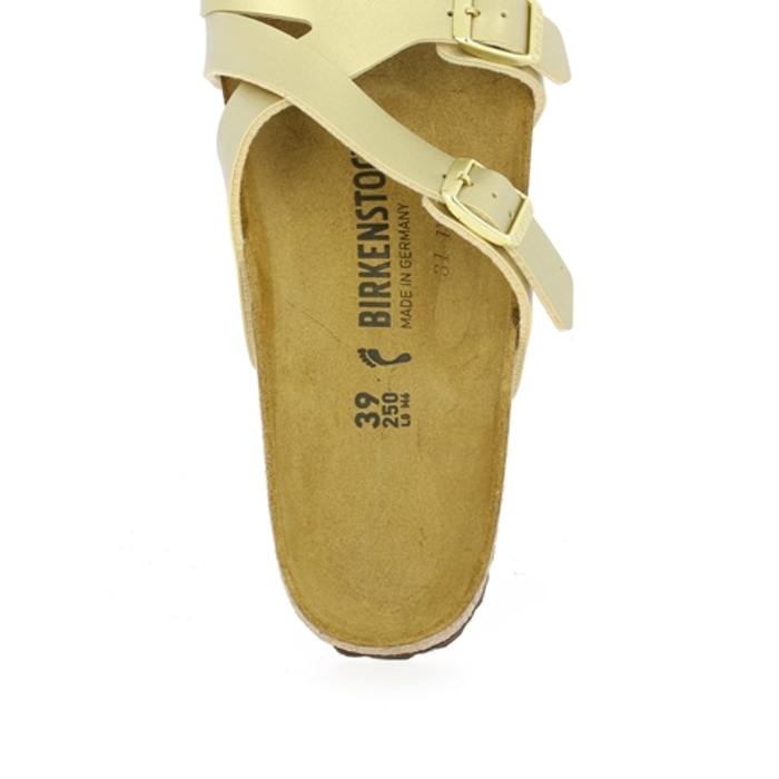 Birkenstock muiltjes - slippers goud goud