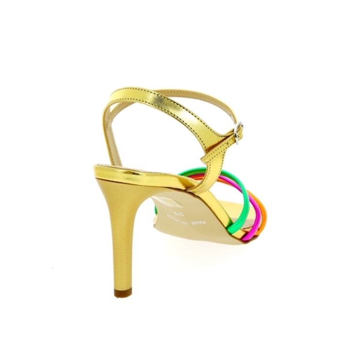 Cypres sandalen goud goud