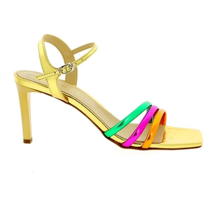 Cypres sandalen goud goud