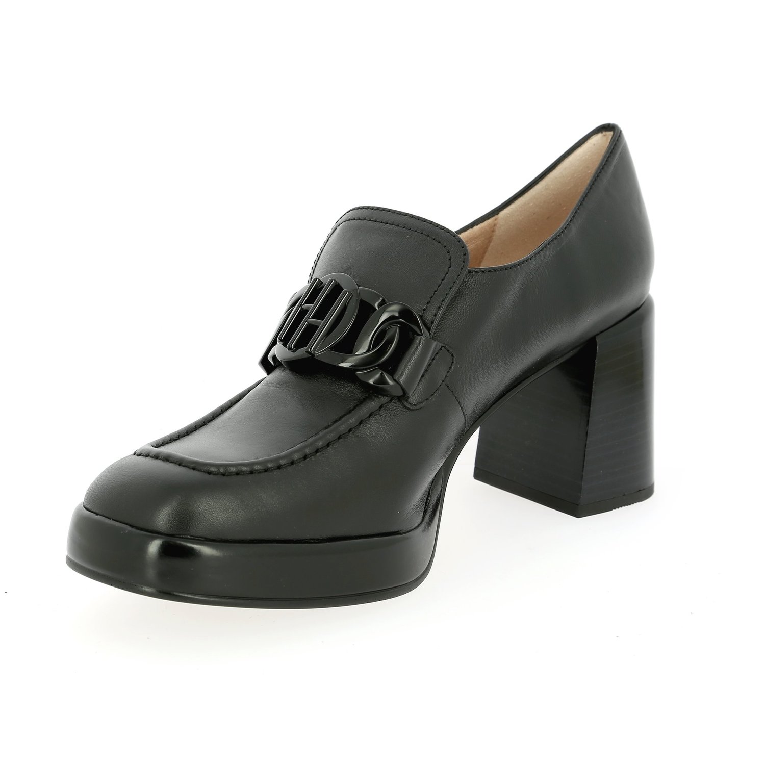 Zoom Hispanitas moccassins noir